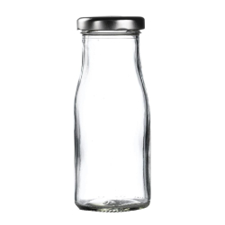 Silver Cap for Mini Milk Bottles GL162