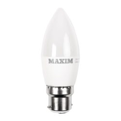 Maxim LED Candle Bayonet Cap Warm White 6W (Pack of 10) HC662