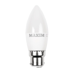 Maxim LED Candle Bayonet Cap Cool White 6W (Pack of 10) HC666
