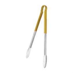 Vogue Colour Coded Serving Tong Yellow 405mm HC855
