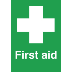 L965 First Aid Symbol Sign