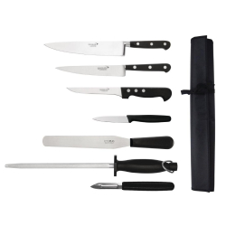 Sabatier 7 Piece Knife Set and Wallet S461