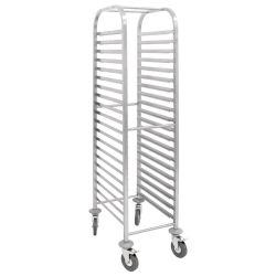 Vogue Gastronorm 20x GN1/1 Racking Trolley U376