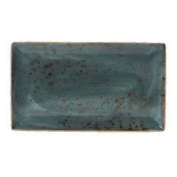 Steelite Craft Blue Rectangular Platters 330x 190mm V011