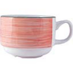 Steelite Rio Pink Slimline Stacking Cups 200ml V3158
