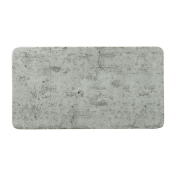 Steelite Concrete Rectangular Melamine Platters GN 1/3 VV1088