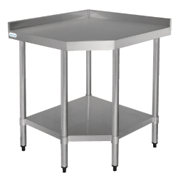 Modena MCB907 Stainless Steel Corner Table 600mm