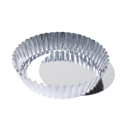 Deep Fluted Quiche Tin With Removable Base 25cm W718