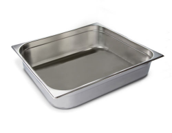 Modena Stainless Steel 2/1 Gastronorm Pan 100mm