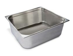 Modena Stainless Steel 2/1 Gastronorm Pan 150mm