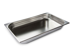 Modena Stainless Steel 1/1 Gastronorm Pan 20mm