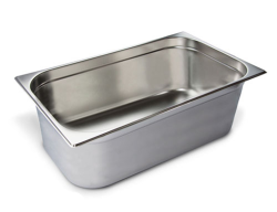 Modena Stainless Steel 1/1 Gastronorm Pan 150mm