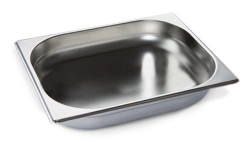 Modena Stainless Steel 1/2 Gastronorm Pan 40mm