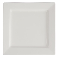 Square Plates | White Crockery | 233mm | Lumina CD633