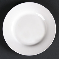 Wide Rim Round Plates | Round China Plates | 150mm | Lumina CD621