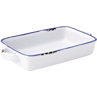 Small Rectangular Dish | Blue Serving Platter | 175mm | Utopia GM077