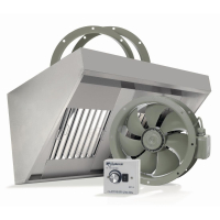 General Canopy | Kitchen Extraction Unit | 1100mm Width | Parry GT2110IF