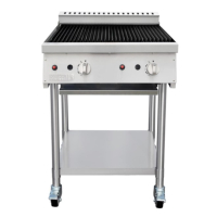 Commercial Gas Chargrill | Freestanding Chargrill | Heavy Duty | Buffalo CF382-N