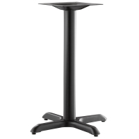 Cross Leg Table Base | Cast Iron Restaurant Table Base | Dining Table Support | Borrello ETB127