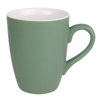 Pastel Mug | Matt Green Coffee Cup | 320ml Capacity | Olympia CS044