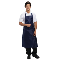 Navy Blue Apron | Kitchen Staff Uniform | Durable Chef Workwear | Whites A543