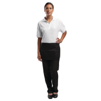 Money Pocket With Zip | Waiter Pocket | Black Cash Pouch | Whites A587
