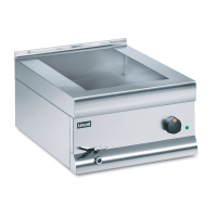 Electric Bain Marie | Wet Heat Bain Marie | Countertop Gastronorm Base | Lincat BM4W