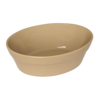 Oval Pie Bowls | Stoneware Oval Dish | 180 x 133mm | Olympia C109