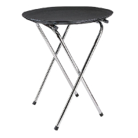 Oval Non-Slip Tray | Black Serving Tray | Polypropylene 685mm | Kristallon C162