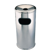 Commercial Cigarette Bin | Wall Mounted Ashtray | Small Capacity Outdoor | Bolero C539