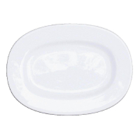 Rimmed Oval Dishes | Serving Platter | 330mm | Churchill Alchemy C716