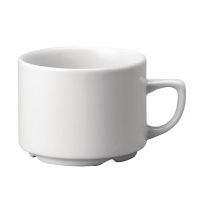 Breakfast Cup White | Maple Coffee Cup | 280ml Capacity | Churchill CA871