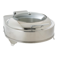 Round Electric Chafer | Commercial Food Warmer | Stainless Steel | Olympia CB729