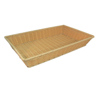 Polypropylene Rattan Basket | Wicker Storage Basket | Synthetic Food Display | CB802