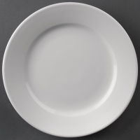 Wide Rimmed Plates | Restaurant Dinnerware | 202mm | Athena Hotelware CC207