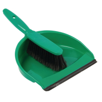 Soft Dustpan and Brush Set | Floor Cleaning Tool | Green Cleaning Equipment | Jantex CC933