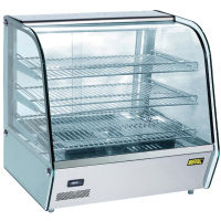 Commercial Heated Display Merchandiser | Food Warmer Cabinet | 120 Litre Capacity | Buffalo CD231