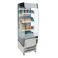 Commercial Slimline Multideck Display Fridge | Open Front Refrigerated Display | 635mm Width | King CD239