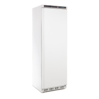 Light Duty Upright Fridge | Commercial Refrigerator | 400 Litre White | Polar CD612