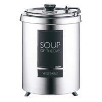 Commercial Soup Kettle | Stainless Steel Soup Warmer | 6L Capacity | Dualit 71500