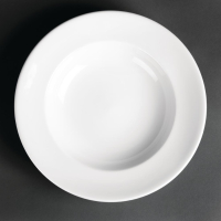 Pasta Plates | Classic White Porcelain Plates | 260mm | Royal Porcelain CG057