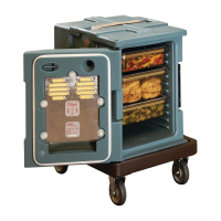 Heated Insulated Food Box | Temperature Controlled Container | 15.9L Capacity | Cambro CG143