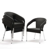 Wicker Bistro Chairs | Rattan Wraparound Chairs | Outdoor Furniture | Bolero CG223
