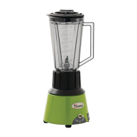 Commercial Bar Blender | High Speed Cocktail Blender | Green | Santos 33 CK764