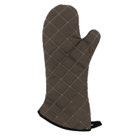 Flame Retardant Oven Mitt | Heat Resistant Baking Glove | 17-inch Tan Kitchen Protection | CL583