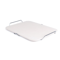 Rectangular Pizza Stone | Baking Stone | With Metal Serving Rack | Olympia CL713