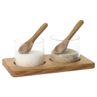Salt and Pepper Pinch Pots | Condiment Pots | Stainless Steel | Olympia CM398