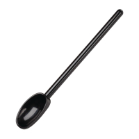 Commercial Mixing Spoon | Kitchen Utensil | 12in Black | Mercer Culinary CN630