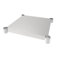 Stainless Steel Table Shelf | Kitchen Storage Shelf | 600x600mm | Vogue CP830