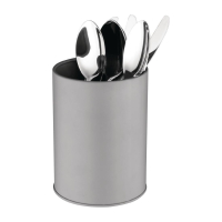 Utensil Tin | Kitchen Storage Container | Galvanised Steel | Olympia CR971